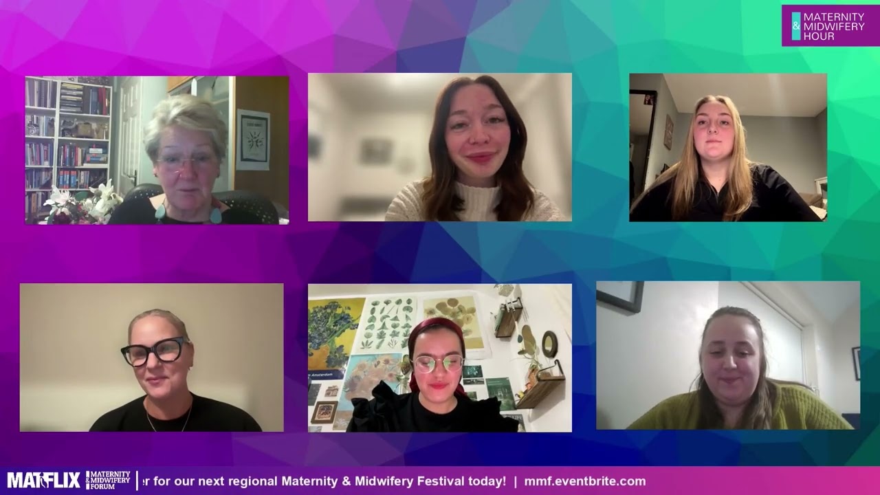 18.8 Nicola, Safia, Kelly, Sophie & Alix #midwiferyhour