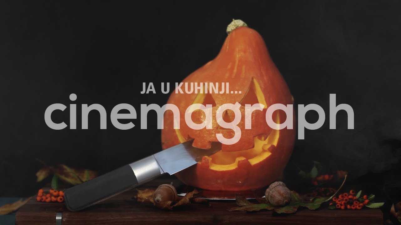 Cinemagraph / Halloween / Carved pumpkin