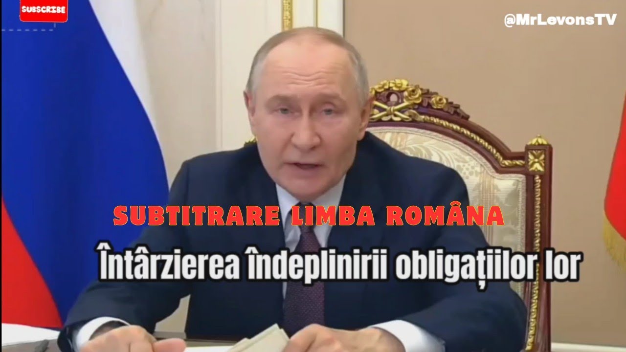 Putin &ndash; Ședința  Rusia 2026: Energie, iarnă regiuni de război + SUBTITRARI ROM&Acirc;NĂ (prima parte)