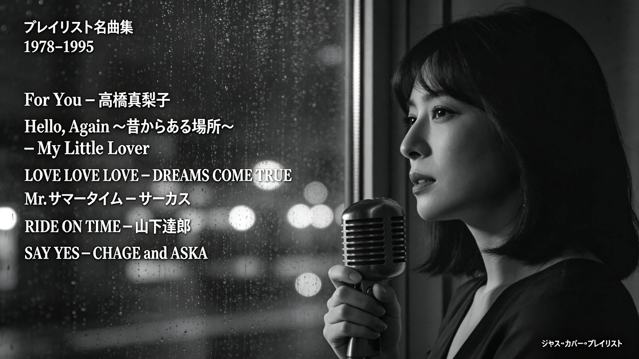 サーカス・My Little Lover・高橋真梨子・チャゲ＆飛鳥・山下達郎 ほか｜夏と恋に染まる邦楽名曲ジャズカバー集