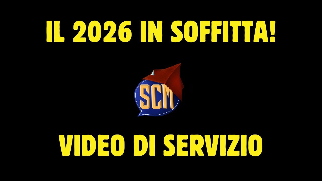 La prima parte del 2026 in soffitta - Un video di servizio