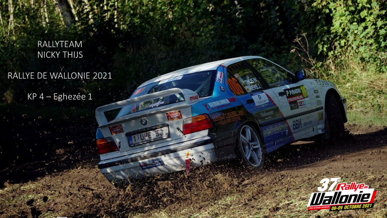 ONBOARD Rallye de Wallonie 2021 | KP4 | Eghez&eacute;e 1 | Thijs - Mievis | BMW M3 E36