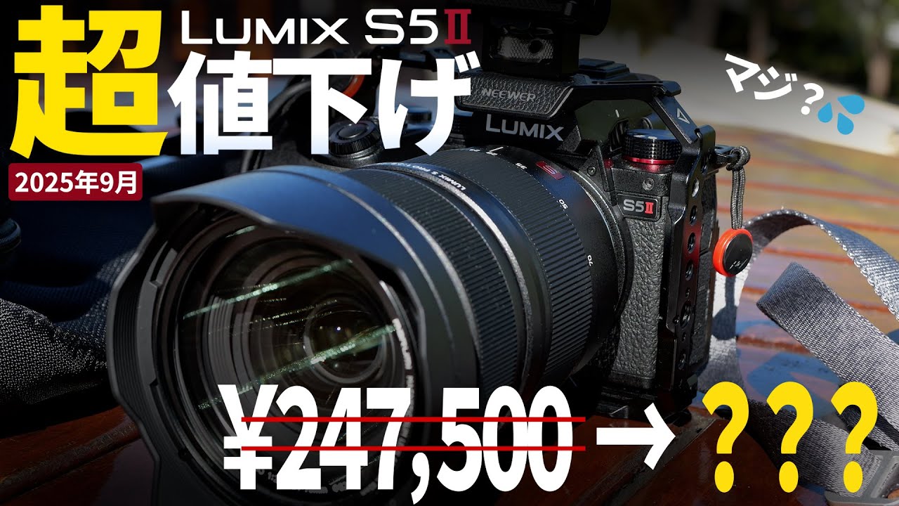 【S5Ⅱ】値下げでさらにコスパ最強になったS5Ⅱの魅力を伝えたい【LUMIX】