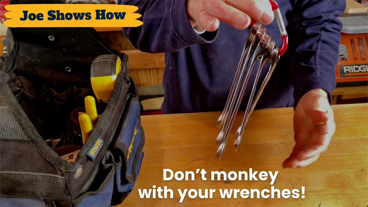 A great way to organize your wrenches