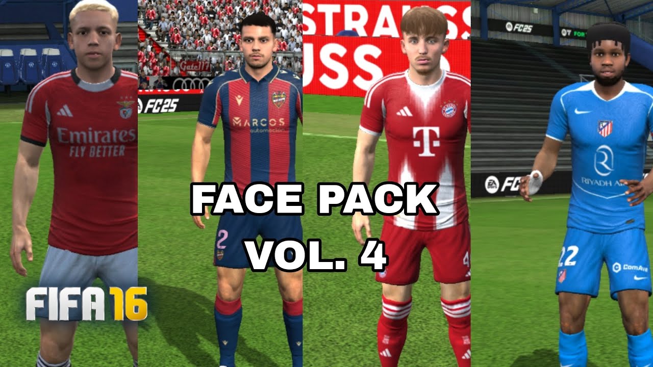 Face Pack Vol. 4 fifa 16 mod fc26