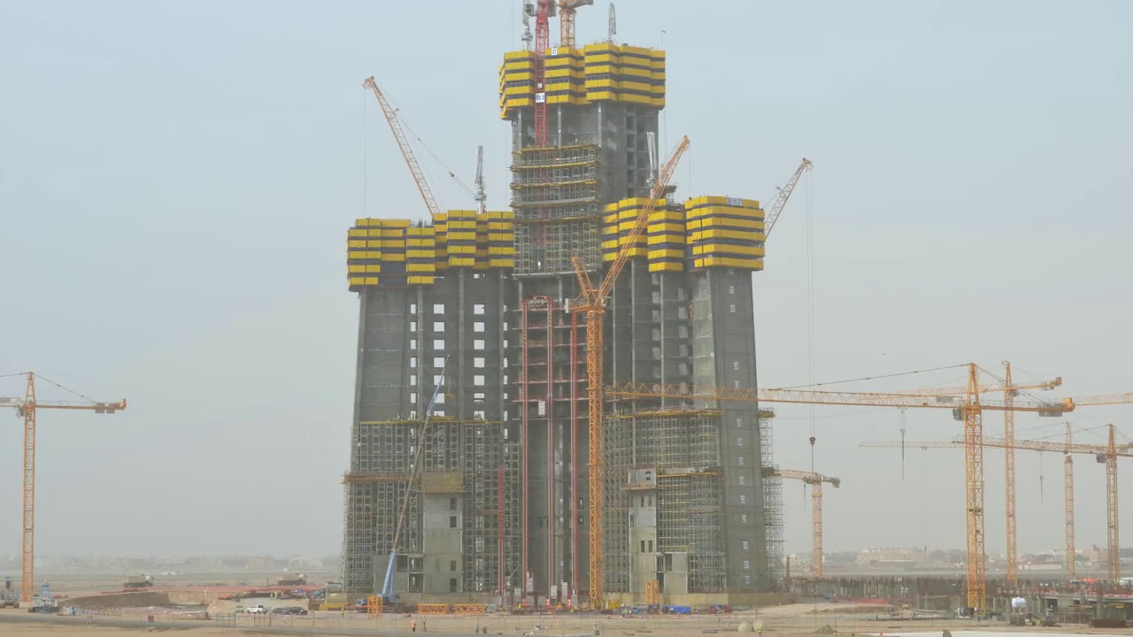 Jeddah Tower Timelapse