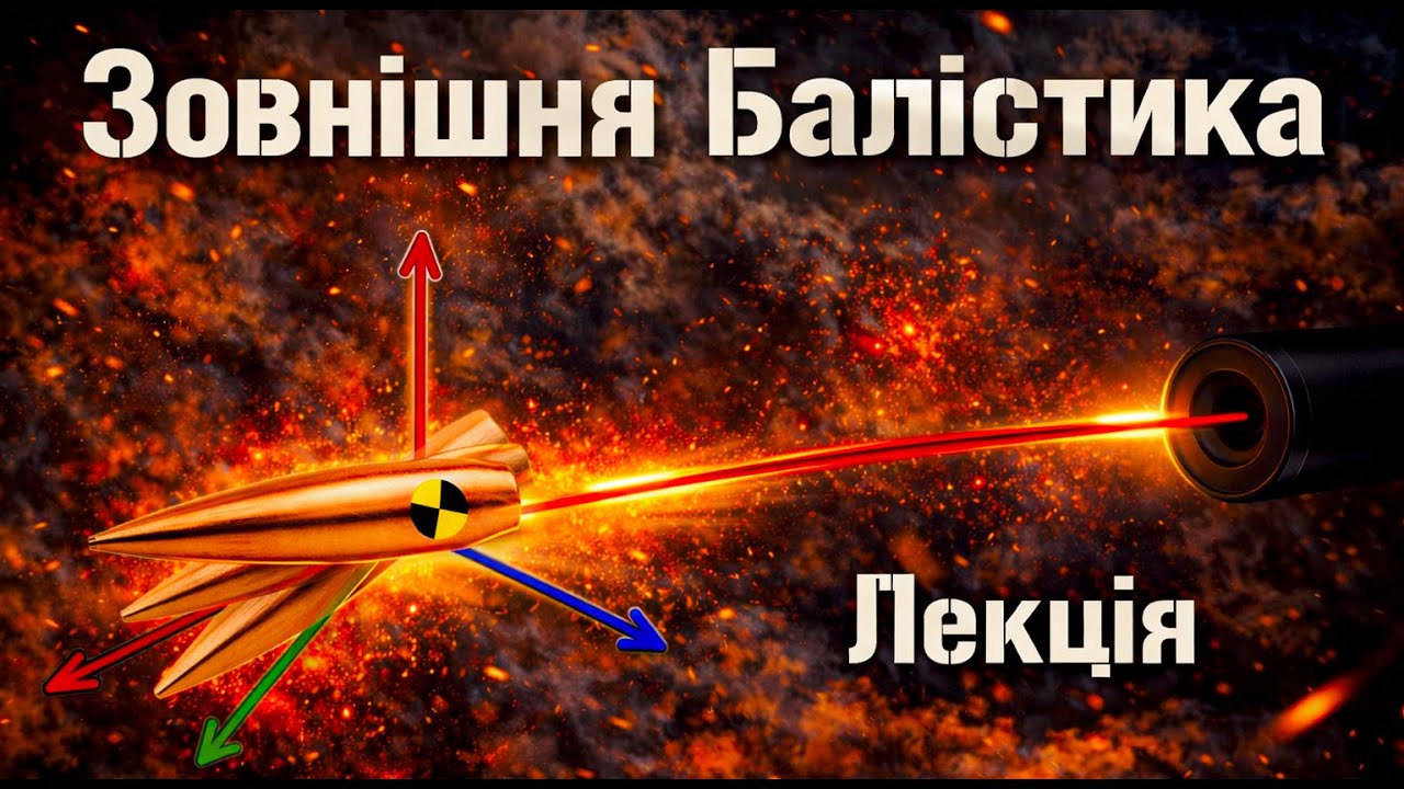 Як летить куля? Зовнішня Балістика. Запис 25.01.2026
