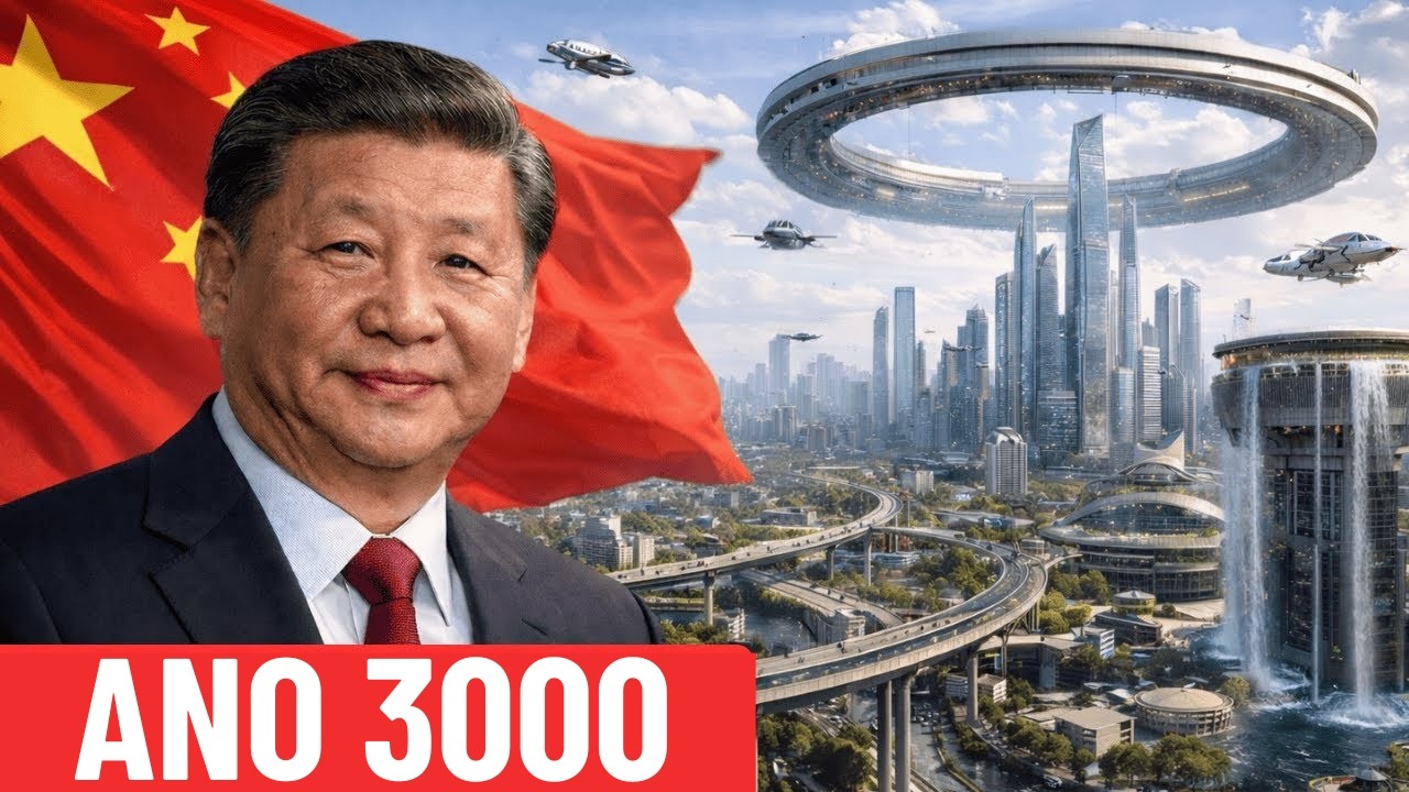A China acaba de construir uma cidade que já vive no ano 3000