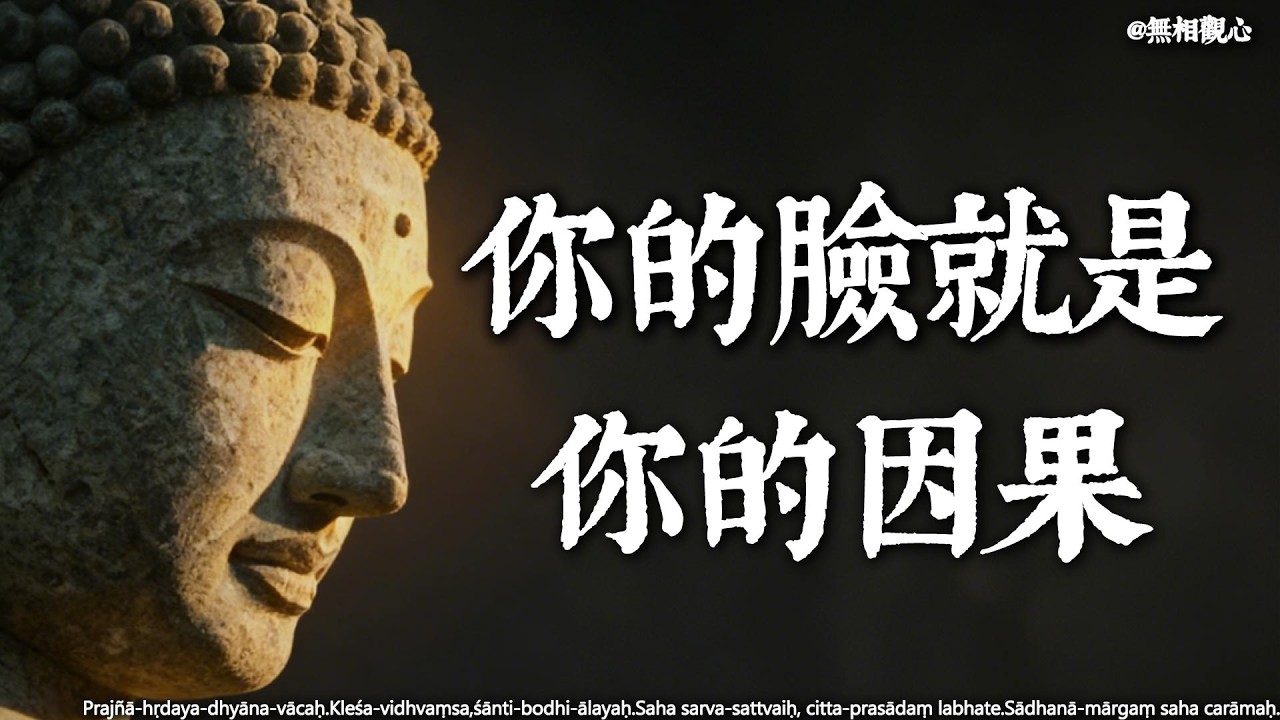 為什麼有些人越老越好看？佛說「相由心生」：長相年輕的人，其實是把這筆“業力”還清了#佛學 #因果 #相由心生 #面相 #業力