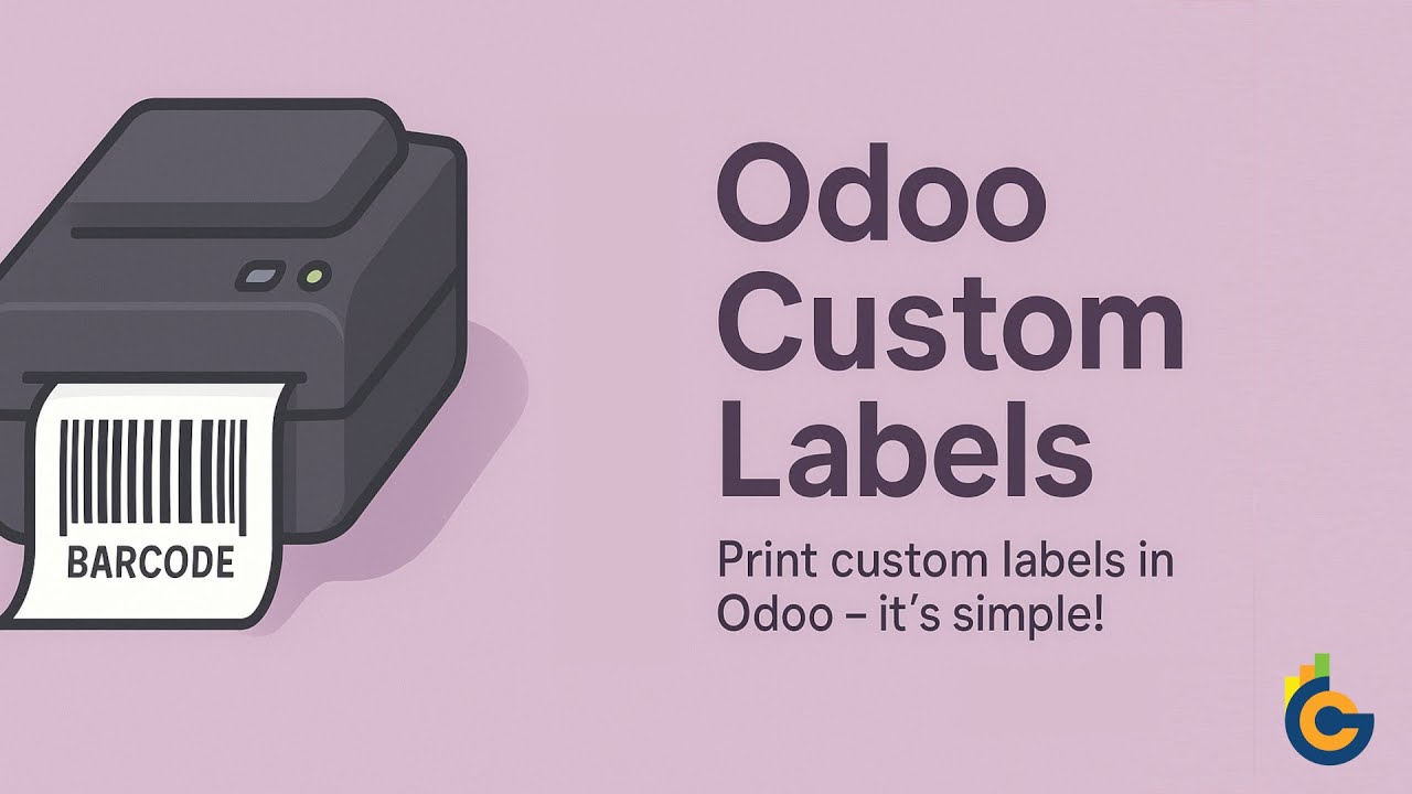 Odoo Label Printing — print custom product labels easily | Odoo 18.0