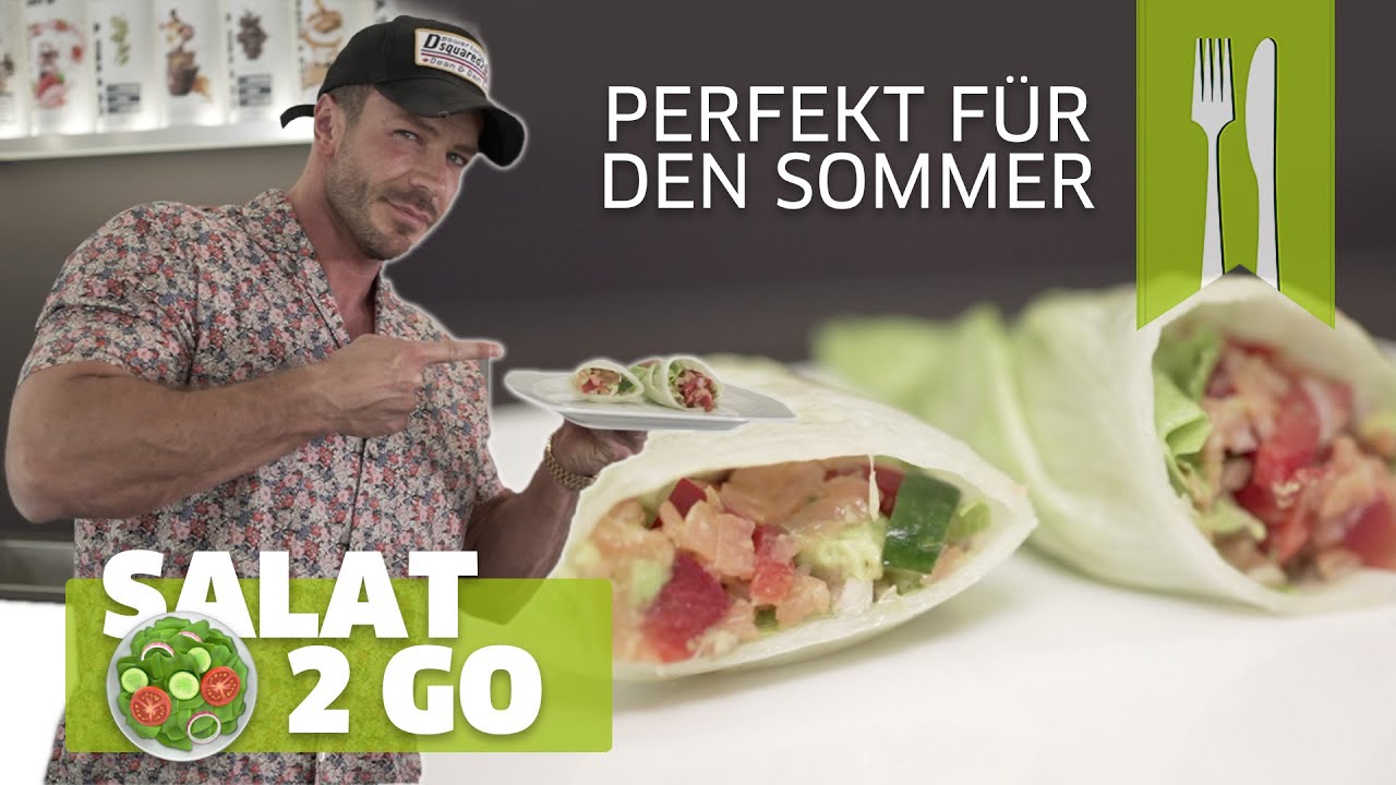 Salat Wraps - So wirst du Salat lieben!