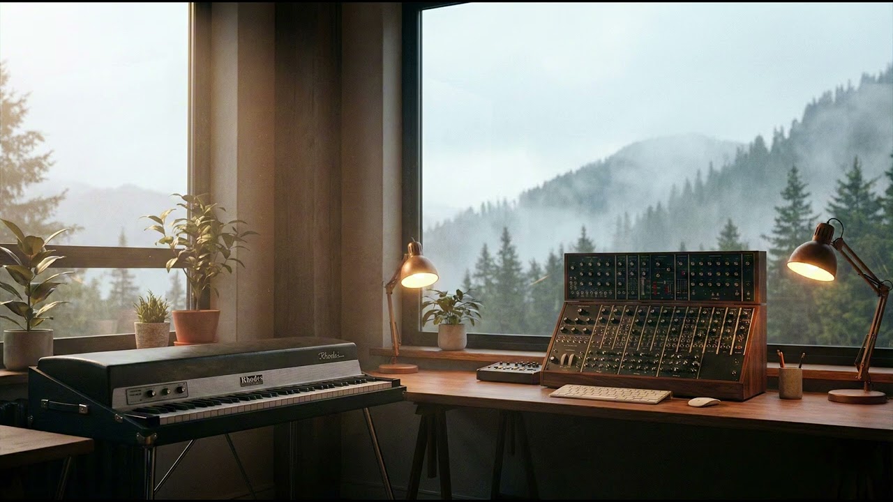 Deep Focus Flow: Rhodes Piano & Cinematic Ambient | 432Hz, 60 BPM (No Vocals) #0009
