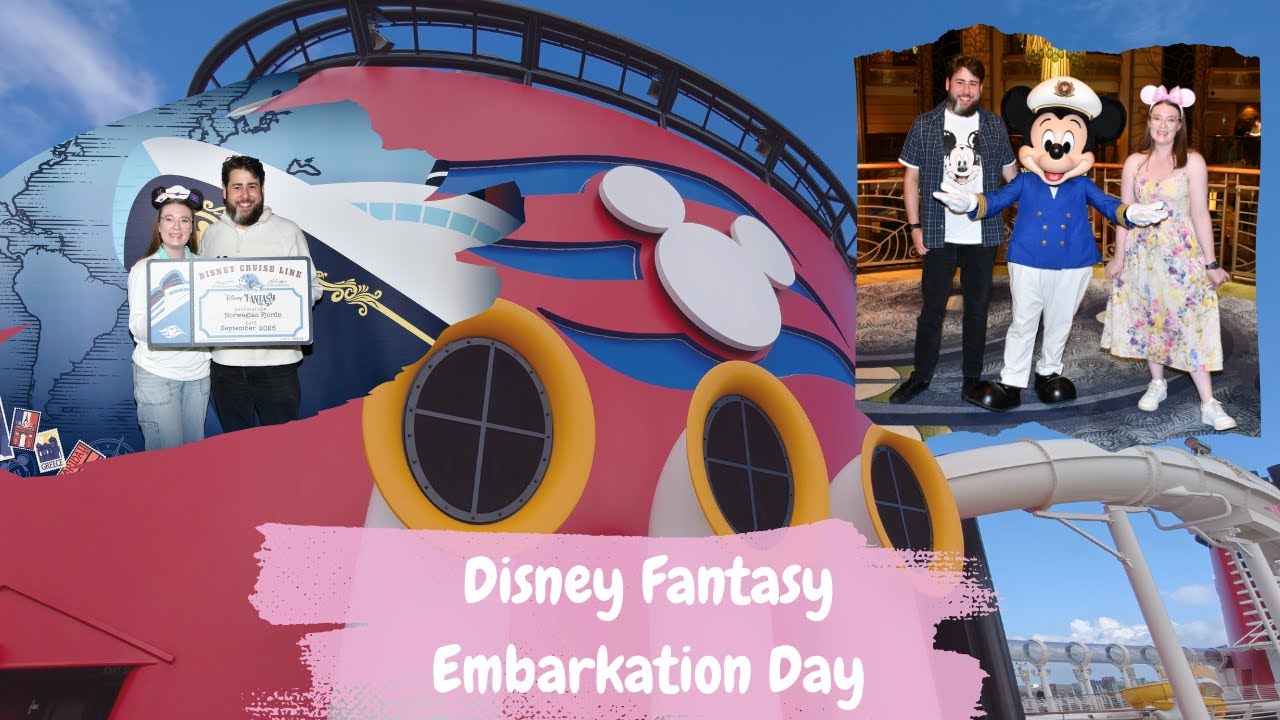 Disney Fantasy Cruise -  Embarkation Day | Southampton Sailing to Norway