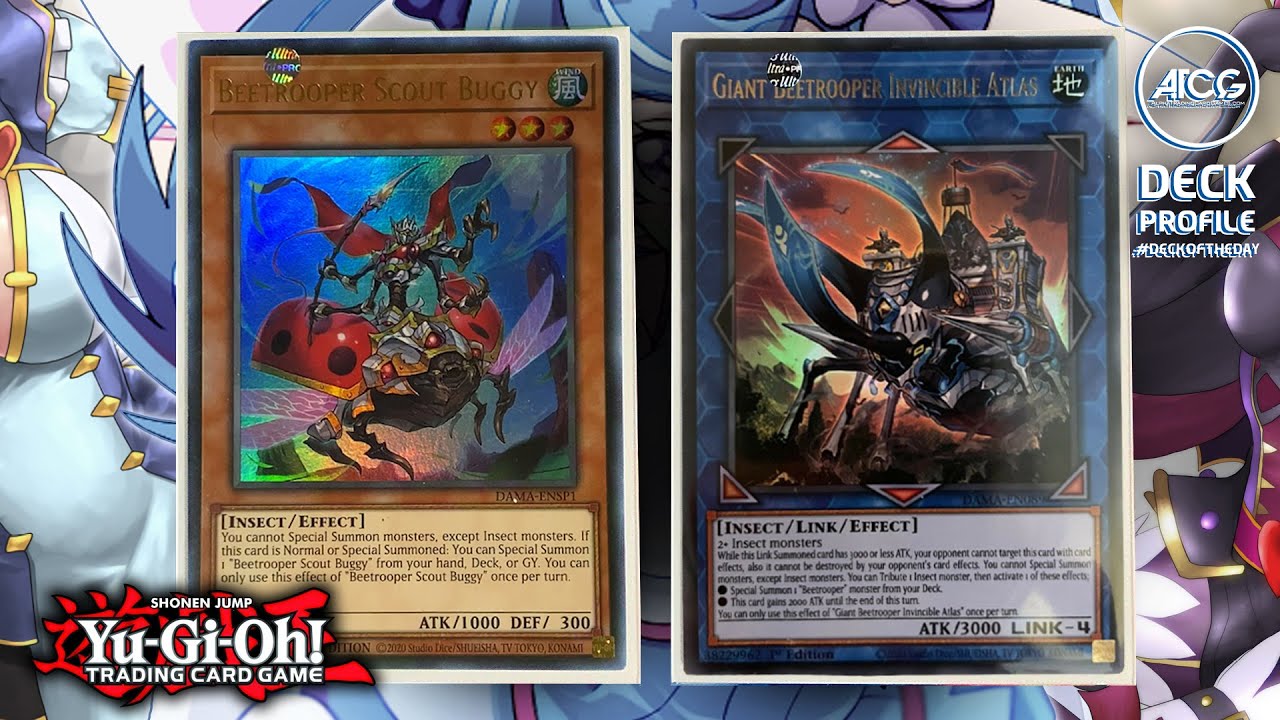 Yu-Gi-Oh! BEETROOPER Deck Profile - Post DAWN OF MAJESTY | August 2021
