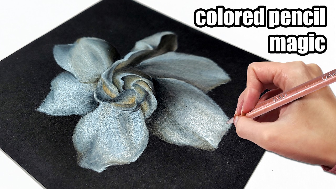 Master Realistic Flower Drawing Step By Step
