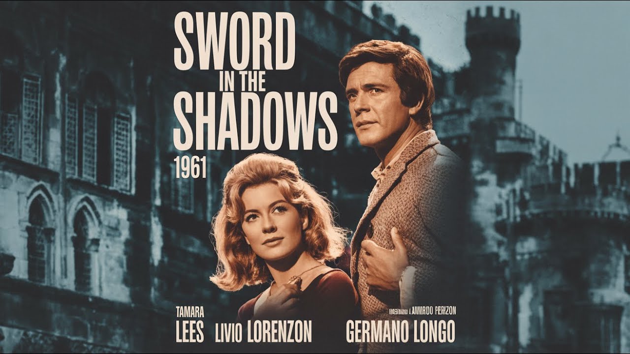 Sword in the Shadows 1961 Film in English, Tamara Lees, Livio Lorenzon, Germano Longo