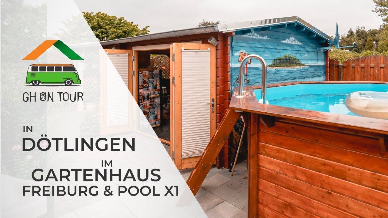 Wohlfühlfaktor garantiert: Gartenhaus Freiburg und Pool X1 in Dötlingen [GH on Tour]