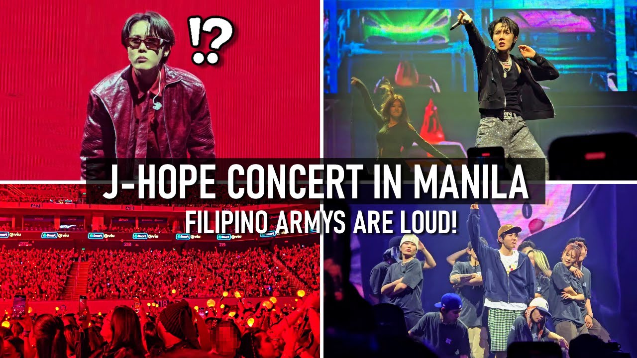 J-Hope's Concert in Manila | Filipinos Can Sing! BTS [Vlog/fancam] FULL CONCERT HD Philippines