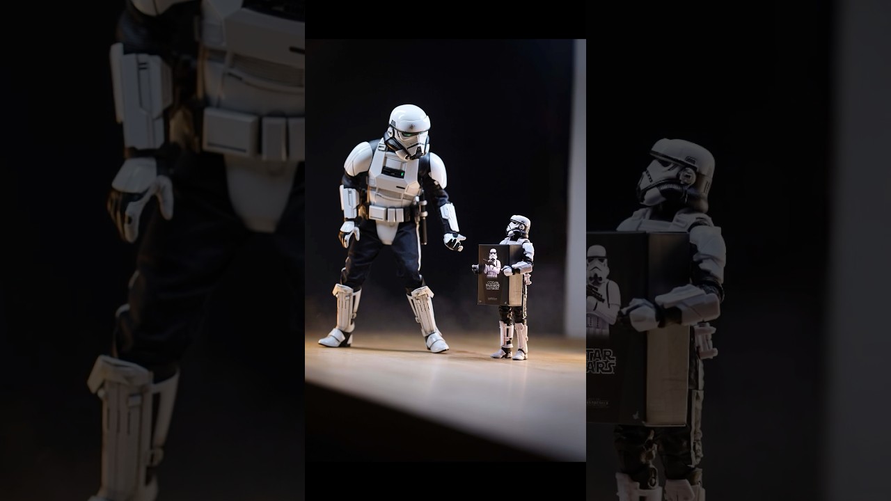 When daddy buys you your first Hot Toy 🥰 #starwars #hottoys #maythe4thbewithyou