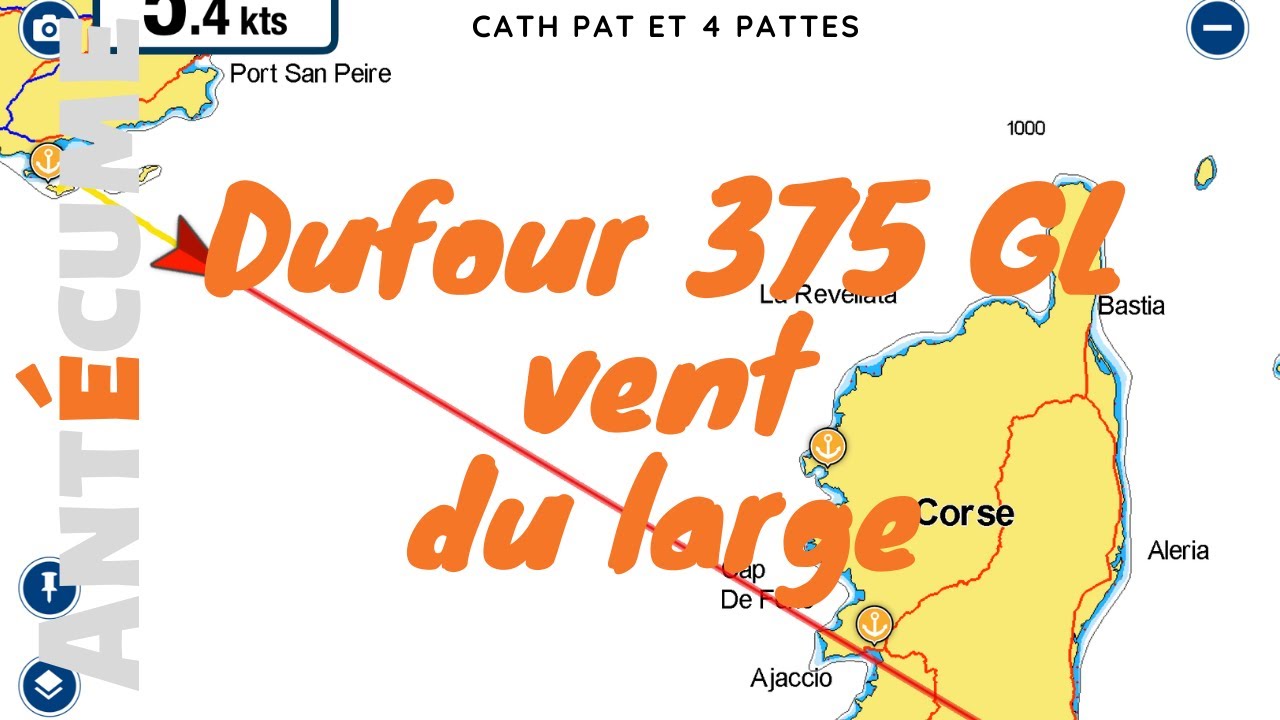 ⛵️Dufour 375 GL Vent du large.🌬💨