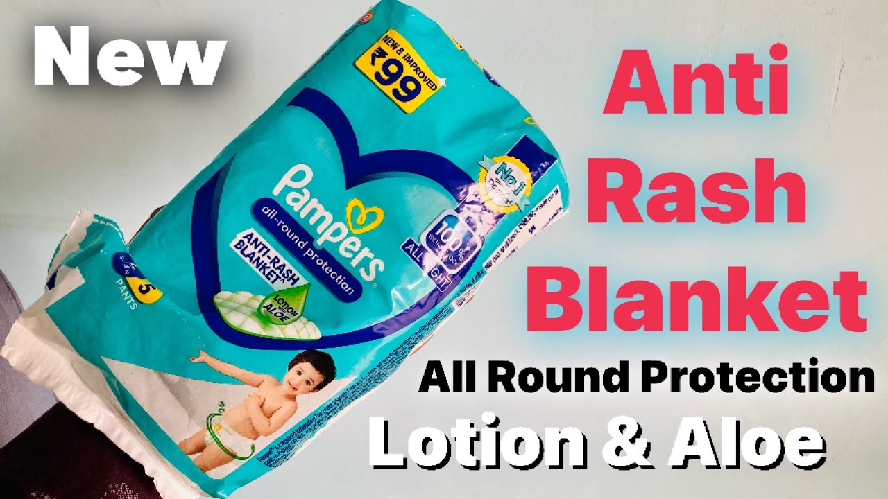 Pampers All Round Protection With Anti Rash Blanket