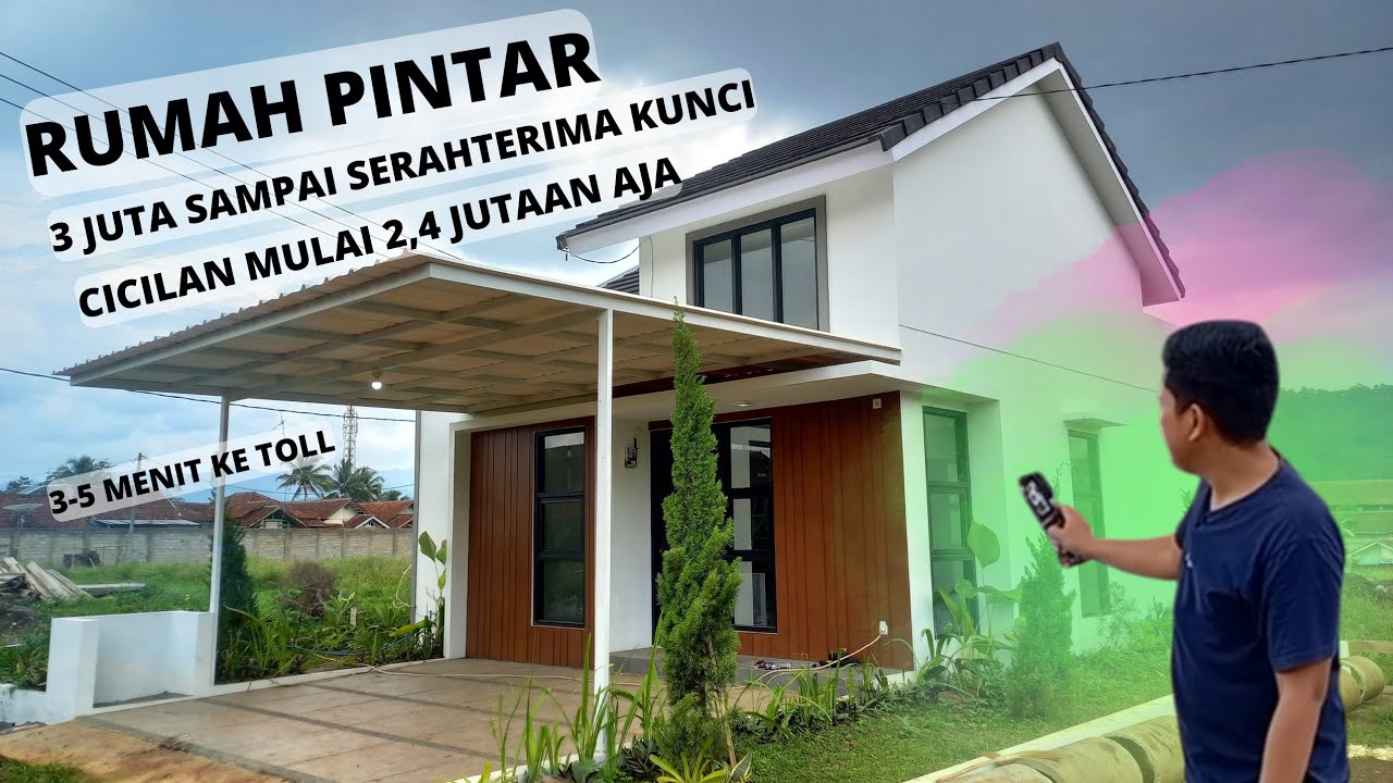 Cukup 3 juta dapet rumah pintar kayak gini