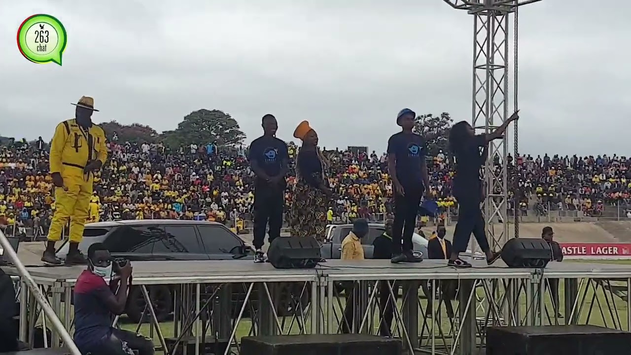 ZINASU Gender Secretary, Makoni's speech at CCC Sakubva Rally.