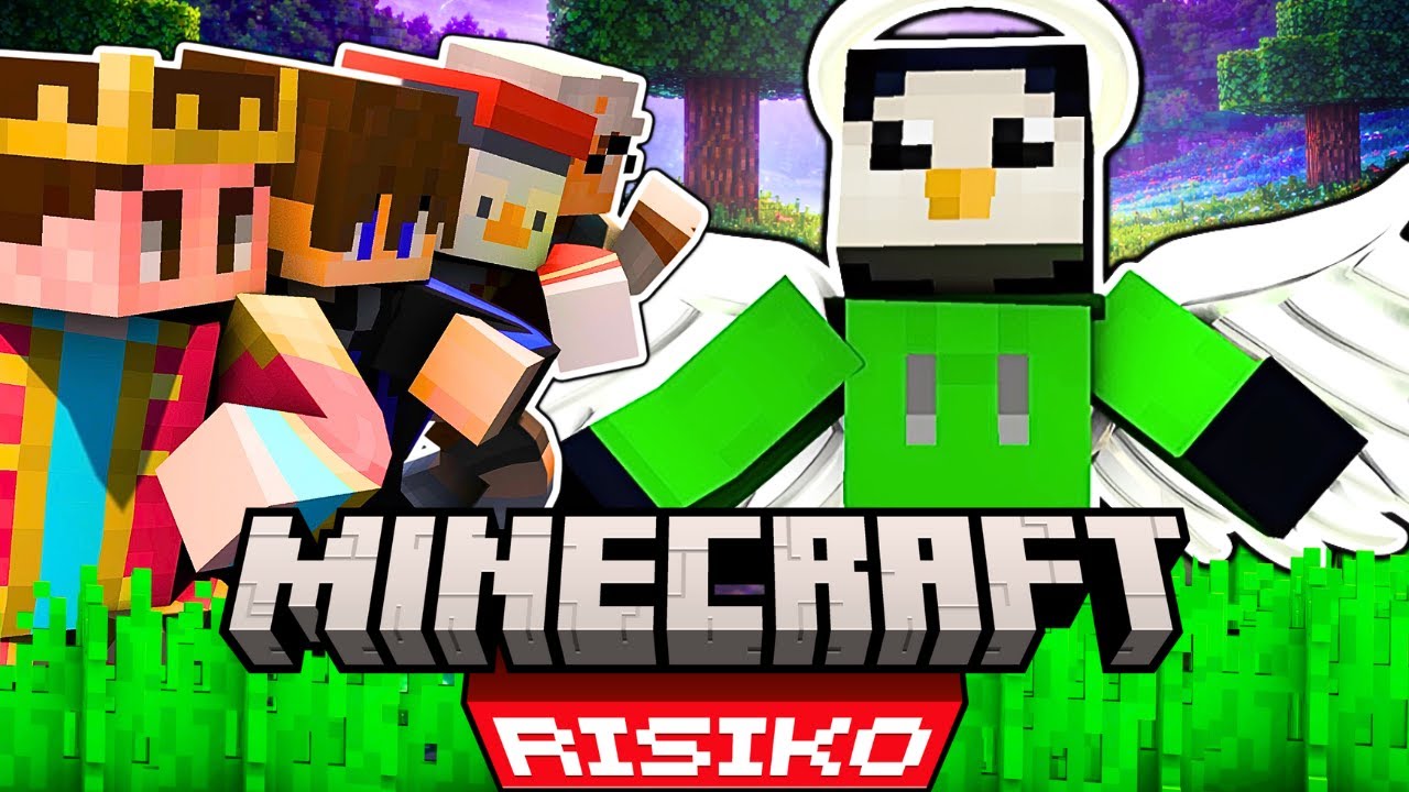 ICH FLIEGE RAUS.. IM KRIEG.. MIT DEN PAULBERGERN?! (Minecraft Risiko)