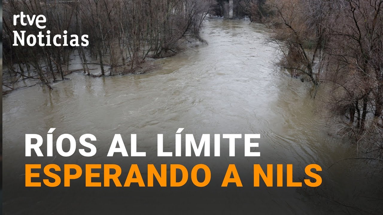 TEMPORAL ESPAÑA | Preocupa la CRECIDA de los RÍOS por el DESHIELO mientras llega la BORRASCA NILS