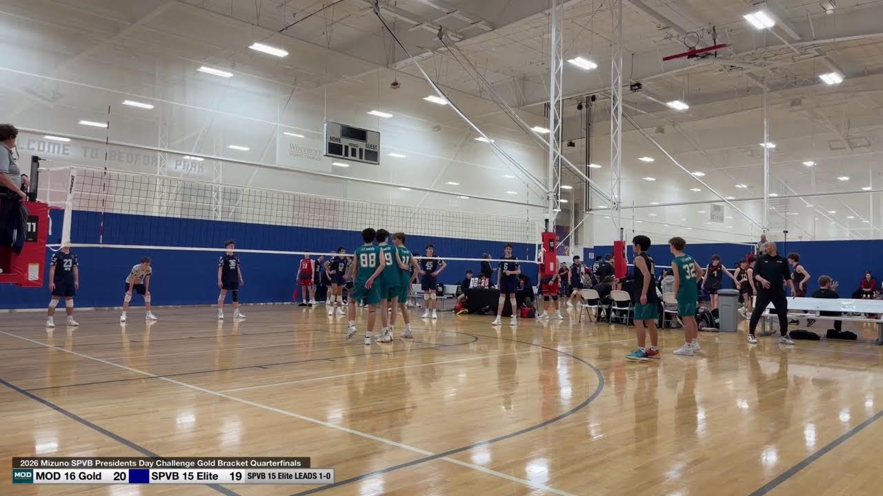 2026 Mizuno SPVB Presidents Day Challenge Gold Bracket Quarterfinals