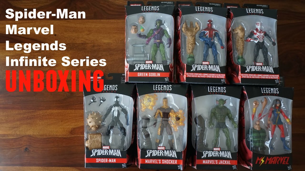 Unboxing: Spider-Man Marvel Legends Infinite Series