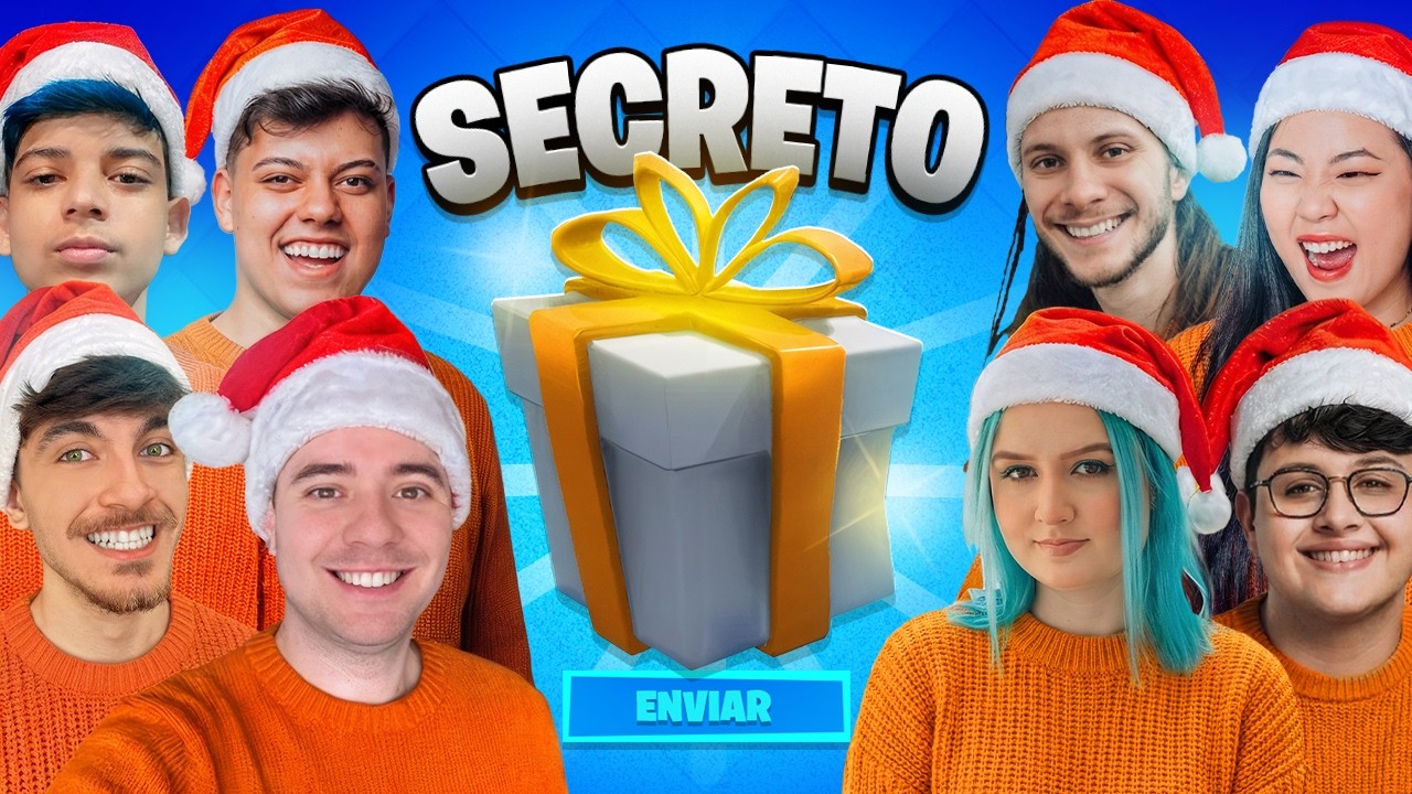 AMIGO SECRETO DA HERO BASE 2025 no Fortnite! NOST&Aacute;LGICO
