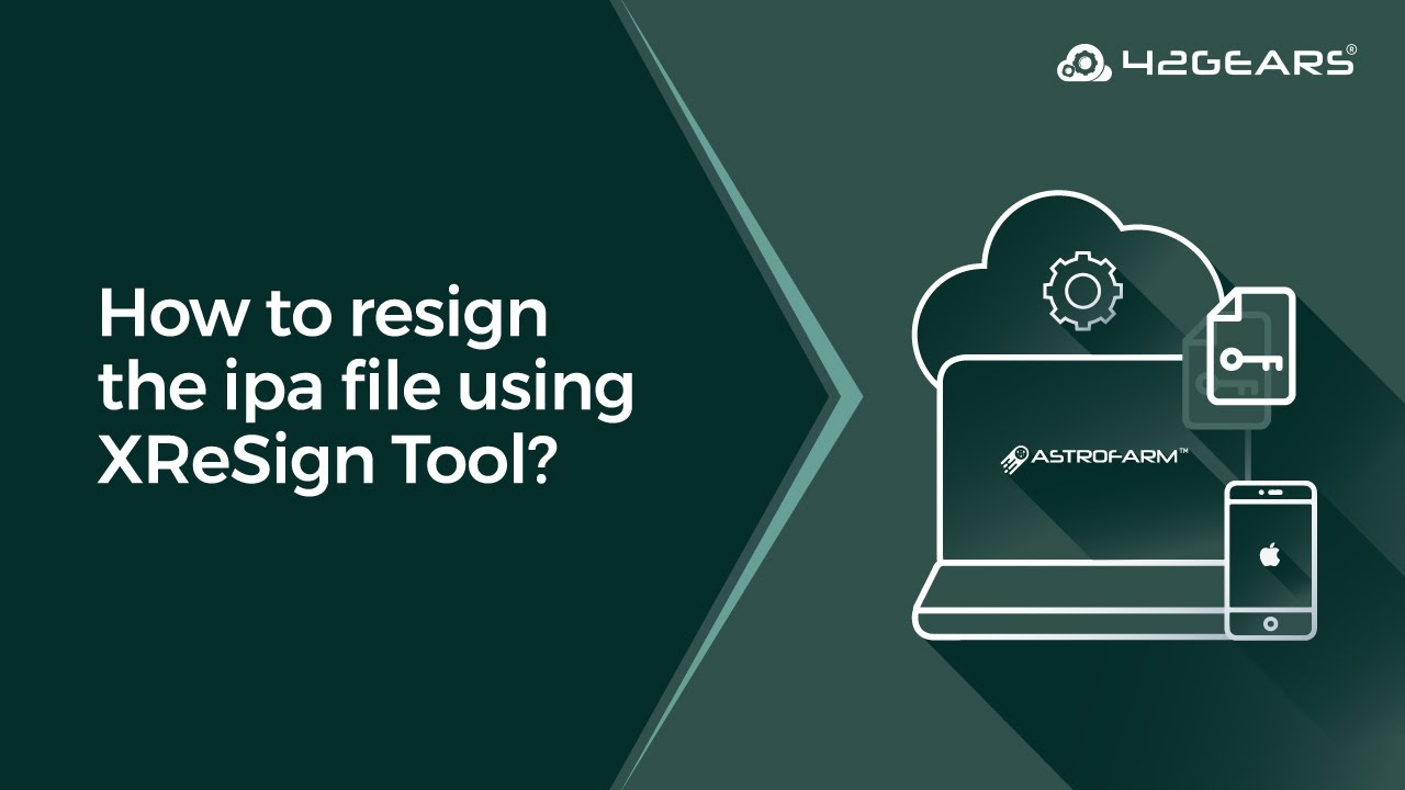 How to Resign an ipa file using the XReSign Tool?