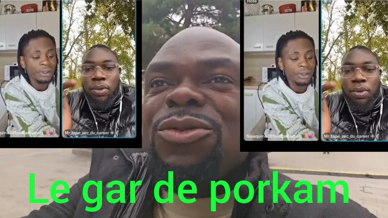 Voici le gar qui niass votre juge woubie porkam en direct loin de tout supson 