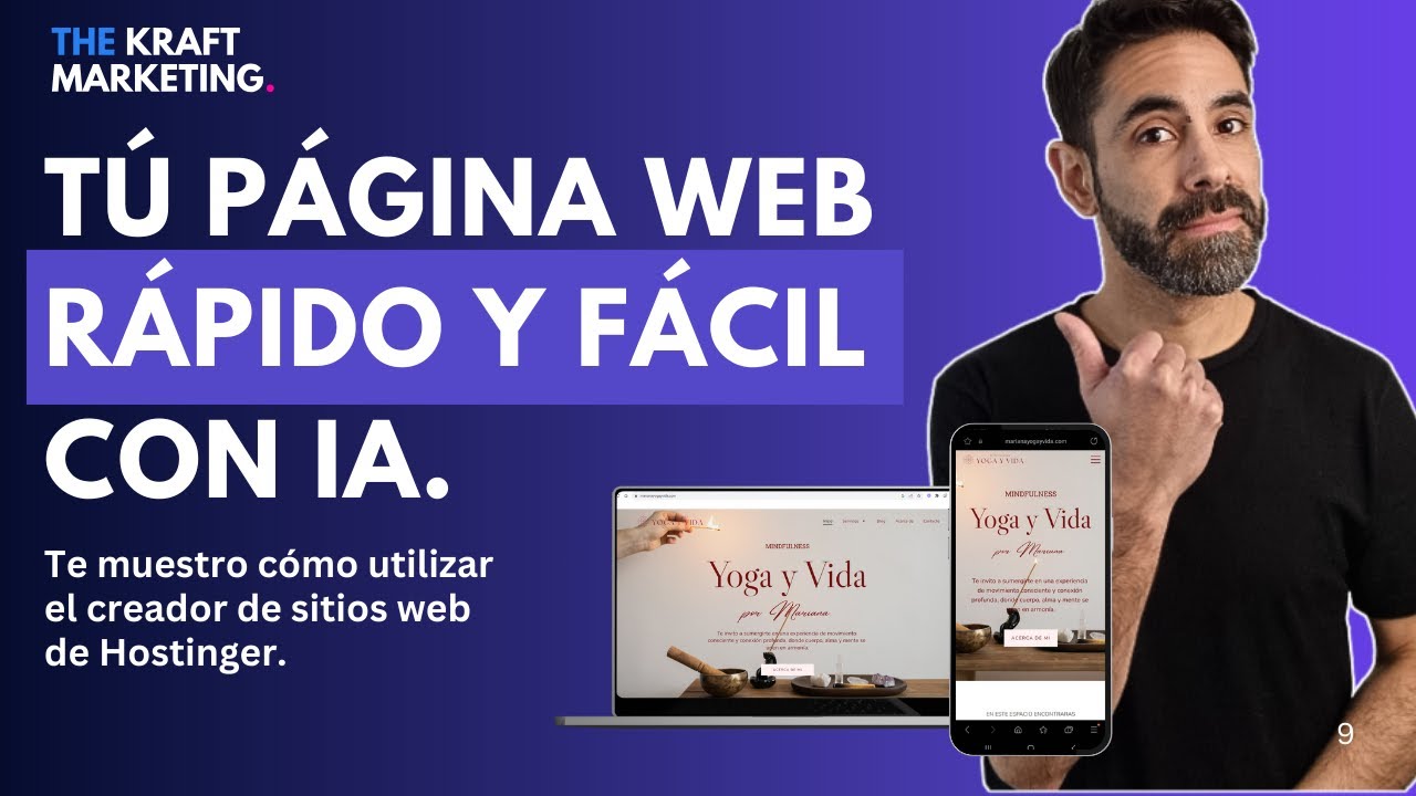 Como hacer una pagina web paso a paso con dominio y hosting web fácilmente con IA