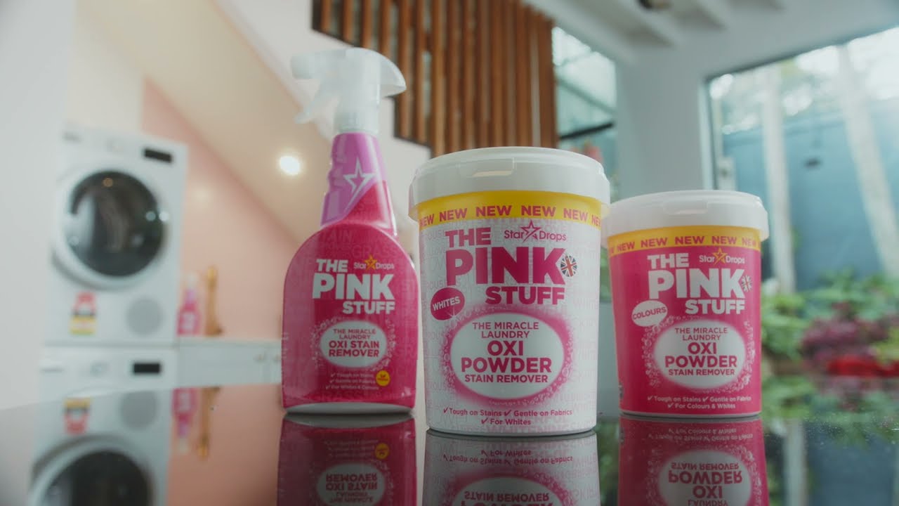 The Pink Stuff Miracle Laundry Oxi Spray & Powders