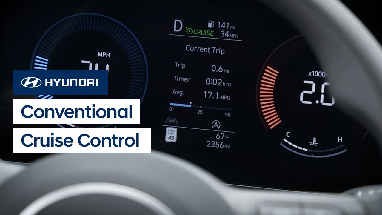 Conventional Cruise Control | Hyundai