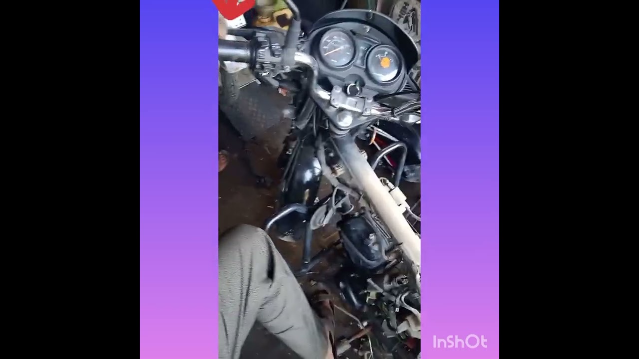Honda shine/Honda unicorn /hero passion pro /neutral light blinking at operate clucth