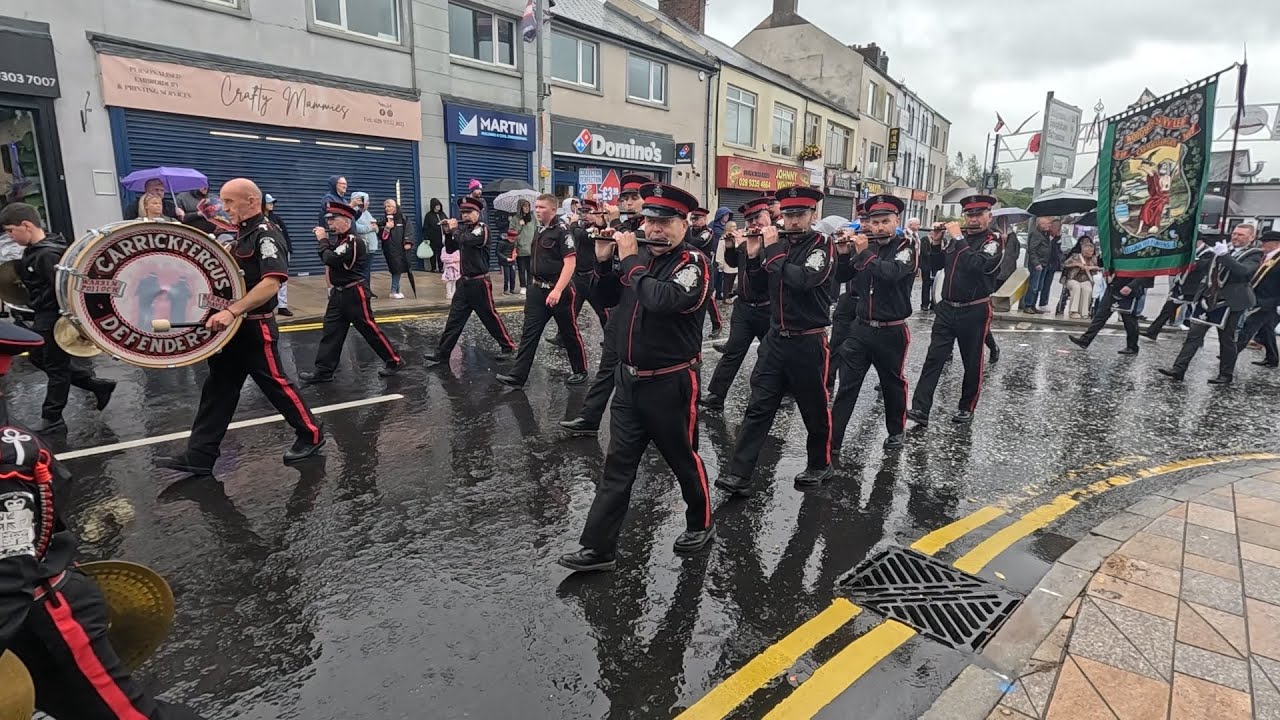 City of Belfast Grand Black Chapter parade in Ballyclare.