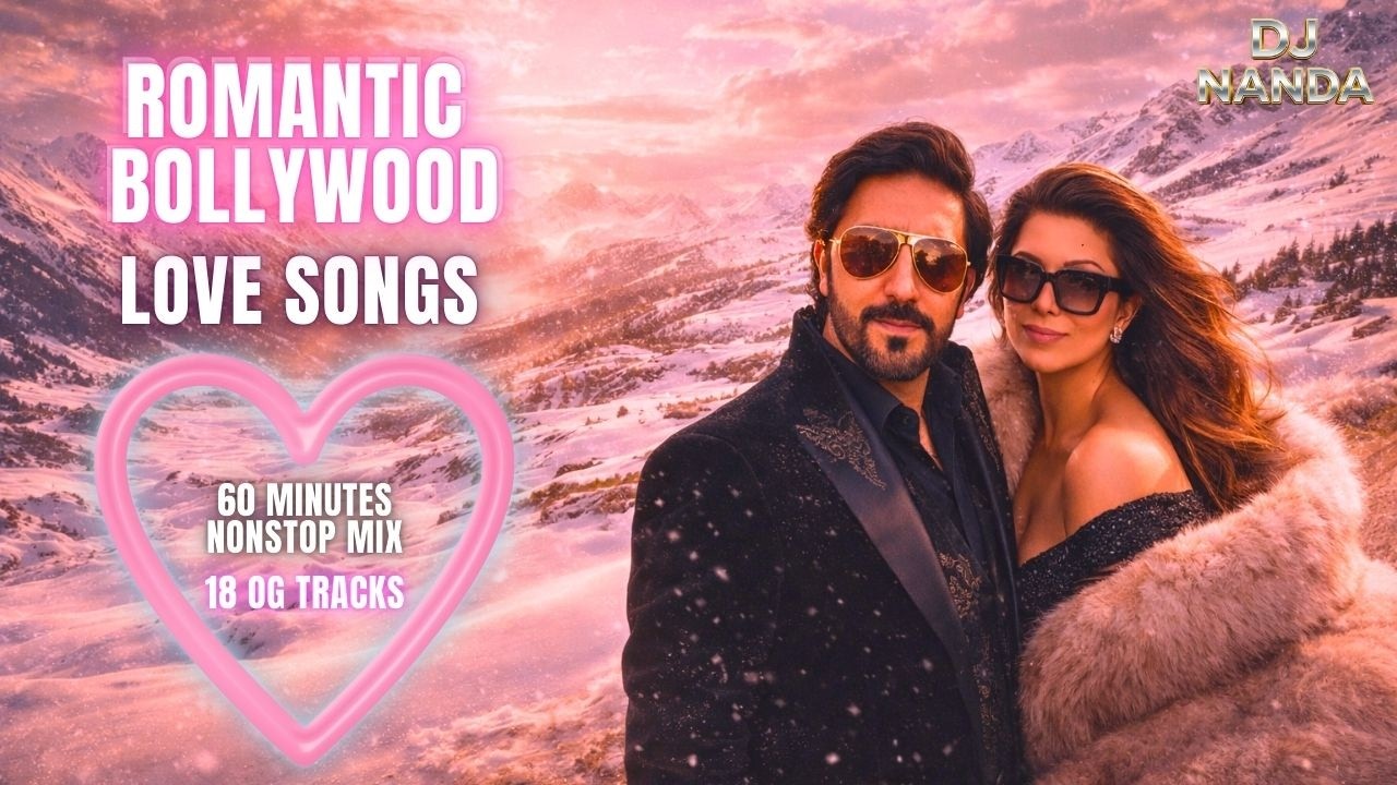 DJ NANDA - ❤️ Original Romantic Music | 1 Hour Nonstop Hindi Love Songs | Bollywood Love Mix