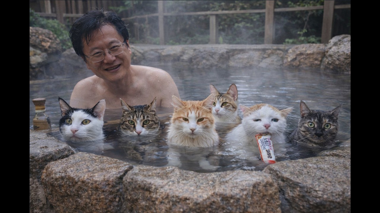 웃고는 있지만...