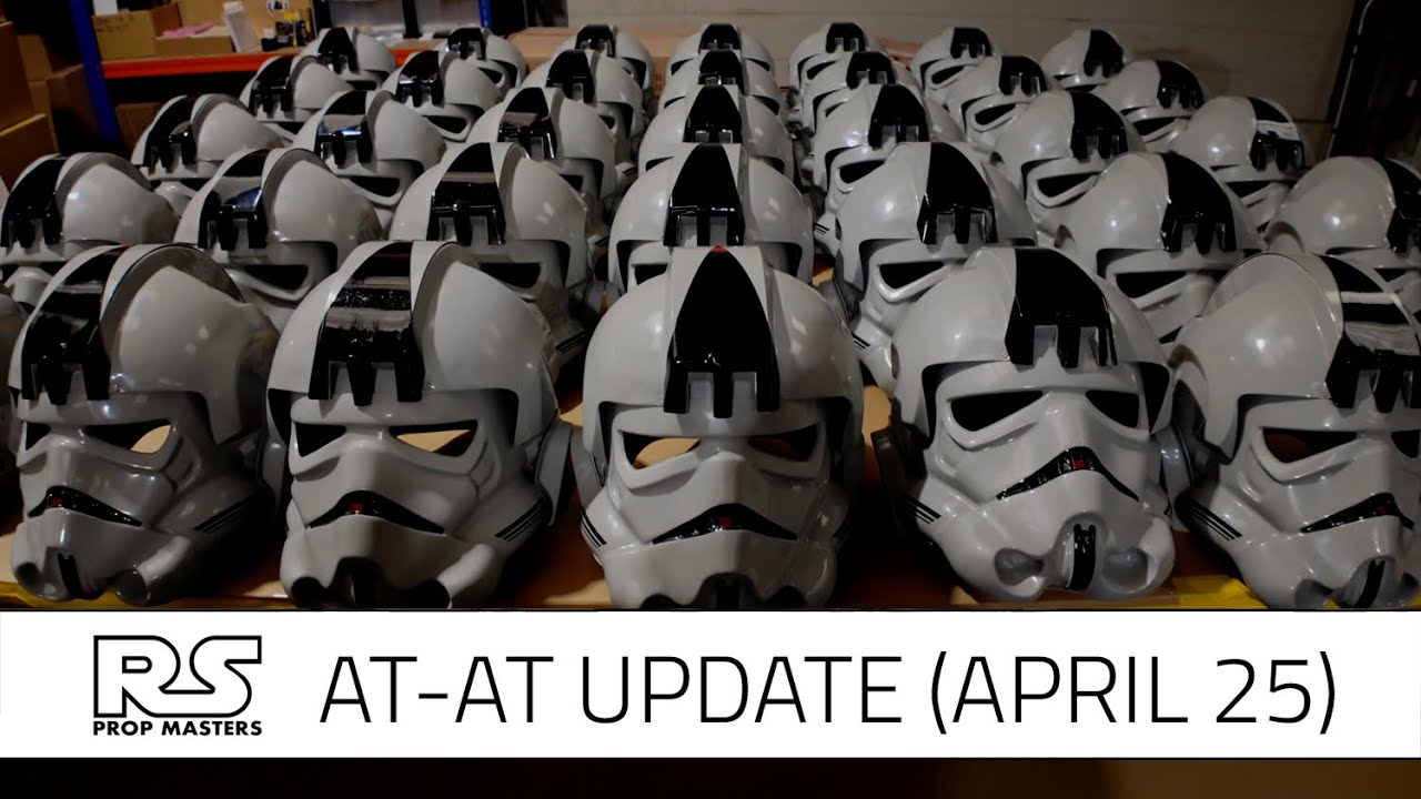 AT-AT Driver Helmet Update - RS Prop Masters