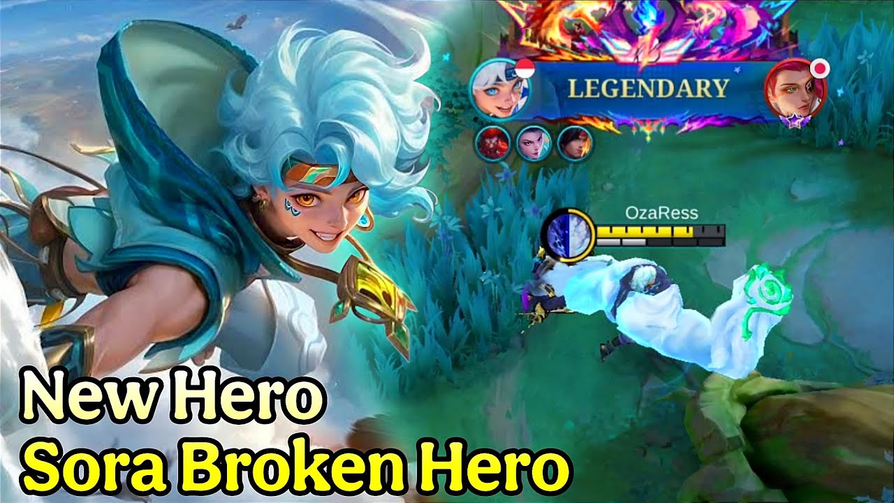 New Hero Sora is Broken! - Mobile Legends Bang Bang 