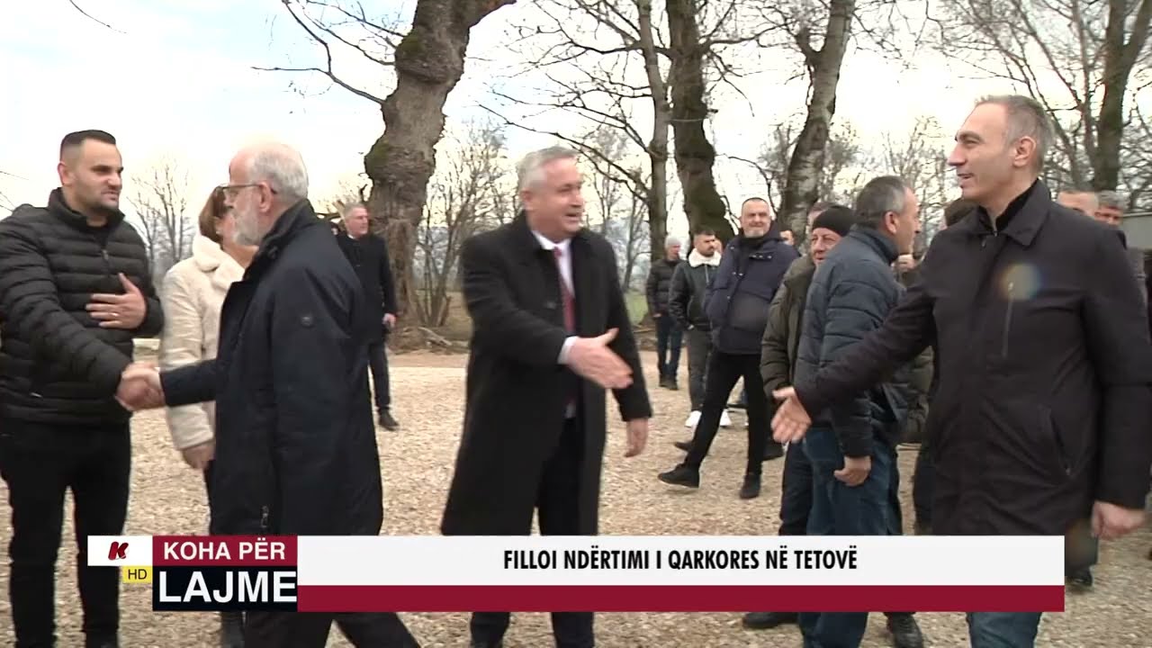 FILLOI NDËRTIMI I QARKORES NË TETOVË
