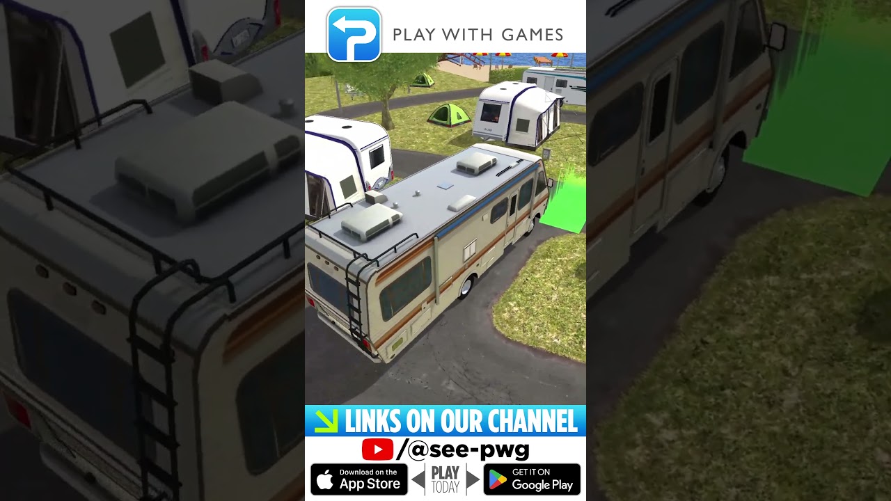 Play Camper Van Beach Resort & Leave Winter Behind! | Play With Games | 