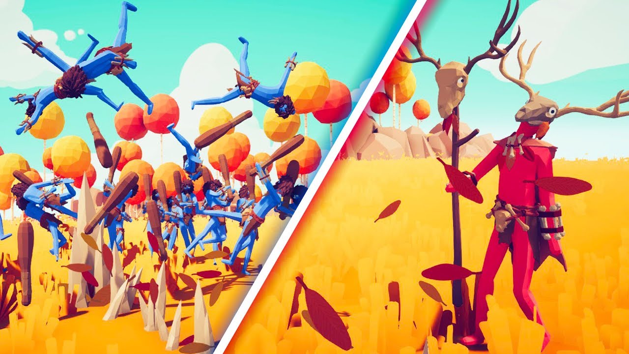 TABS - Taking Clubbers against the BONE MAGE - Totally Accurate Battle Simulator