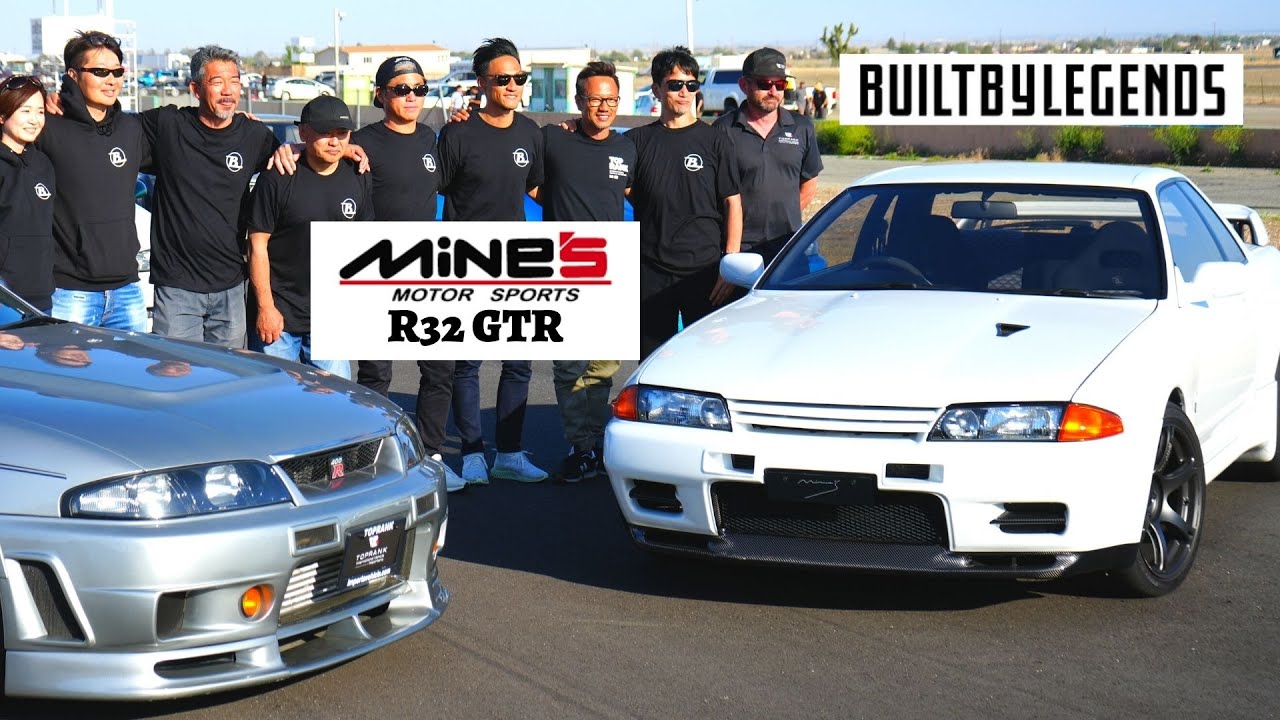 Built By Legends Mines R32 GTR Garage Yoshida build walk around with Masa Kuji at Rs day