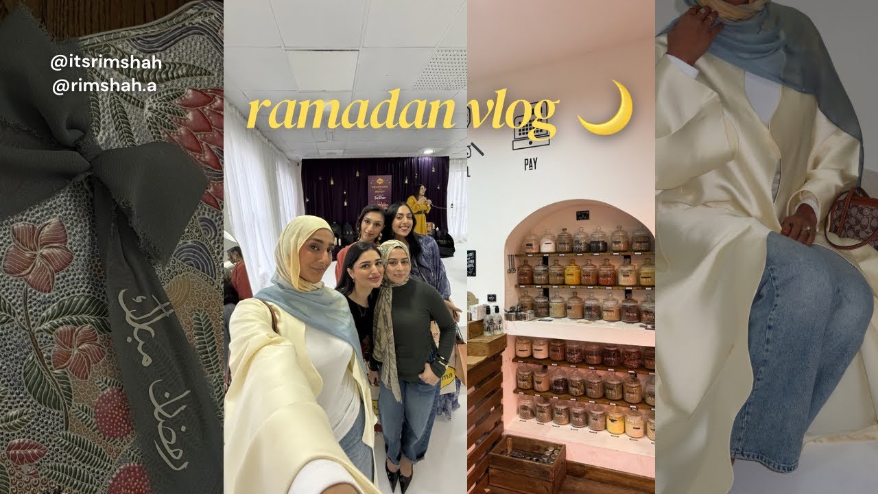 Ramadan Vlog 🌙 creator event, reset, cooking and decor