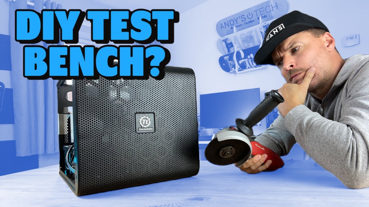 The Ultimate DIY Test Bench out of an Old PC Case!