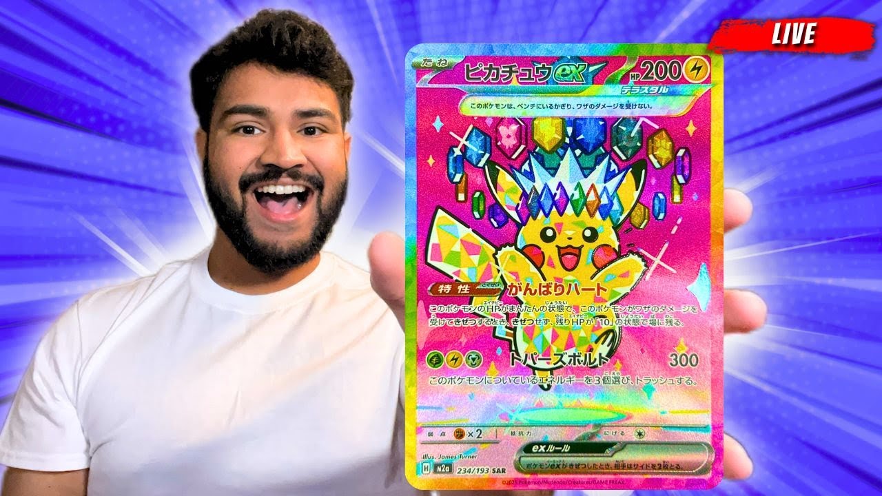 Hunting for Pikachu! Pokemon Mega Dream EX opening! (Ascended Heroes)